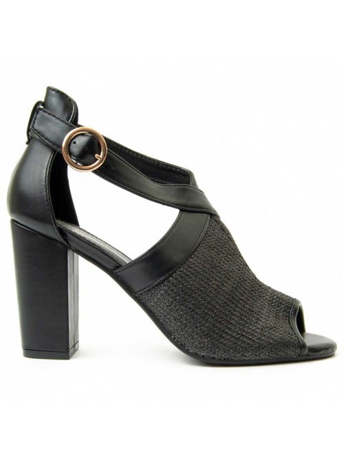 Sandale à Talons Matériau Synthétique Montevita - Kiabi