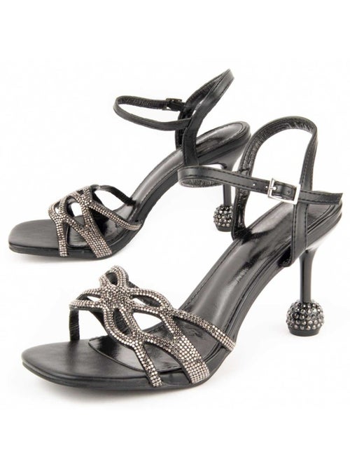 Sandale à Talons Matériau Synthétique Montevita - Kiabi