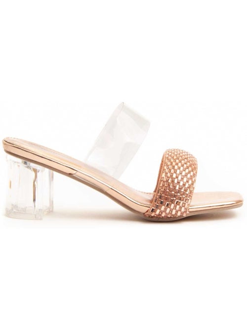 Sandale à Talons Matériau Synthétique Montevita - Kiabi