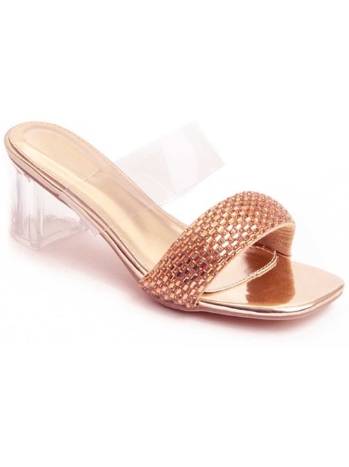 Sandale à Talons Matériau Synthétique Montevita - Kiabi