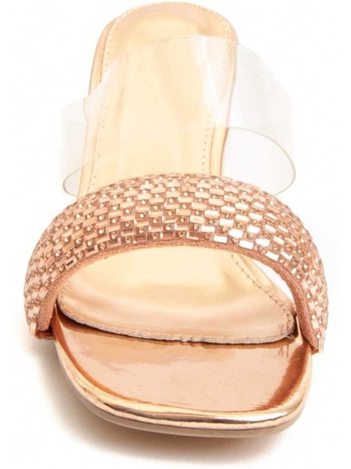 Sandale à Talons Matériau Synthétique Montevita - Kiabi