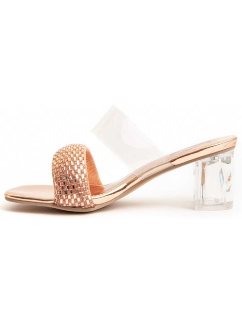 Sandale à Talons Matériau Synthétique Montevita - Kiabi