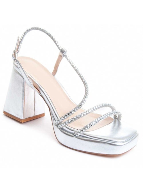 Sandale à Talons Matériel Synthétique Montevita - Kiabi