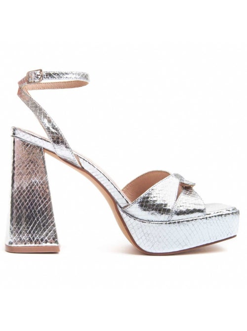 Sandale à Talons Matériel Synthétique Montevita - Kiabi