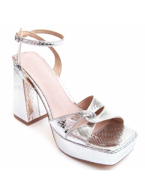Sandale à Talons Matériel Synthétique Montevita - Kiabi