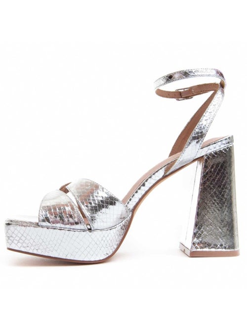 Sandale à Talons Matériel Synthétique Montevita - Kiabi