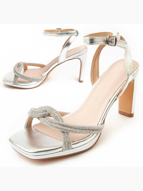 Sandale à Talons Matériel Synthétique Montevita - Kiabi