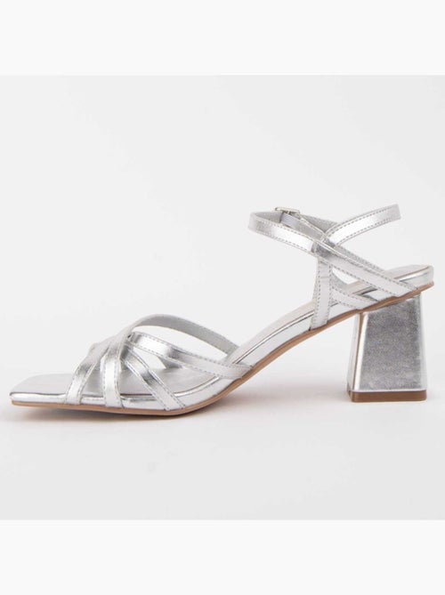 Sandale à Talons Matériel Synthétique Montevita - Kiabi