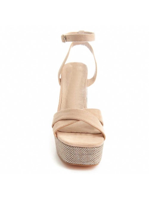Sandale à Talons Matériel Synthétique Montevita - Kiabi