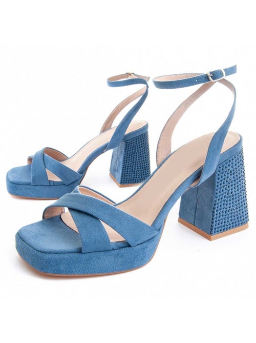 Sandale à Talons Matériel Synthétique Montevita - Kiabi