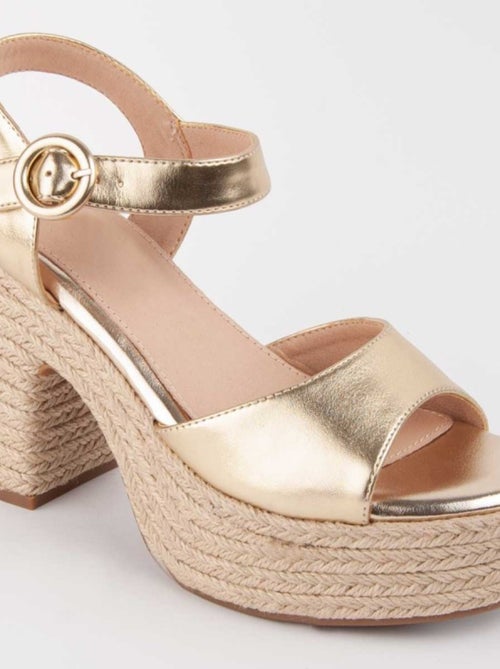 Sandale à Talons Matériel Synthétique Montevita - Kiabi