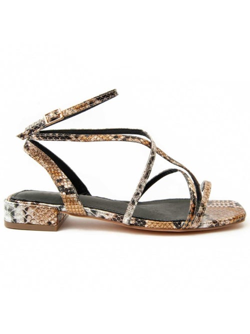 Sandale à Talons Matériel Synthétique Montevita - Kiabi