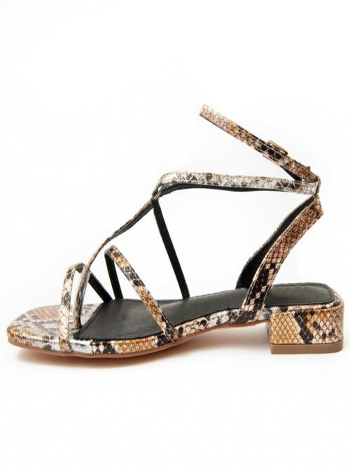Sandale à Talons Matériel Synthétique Montevita - Kiabi