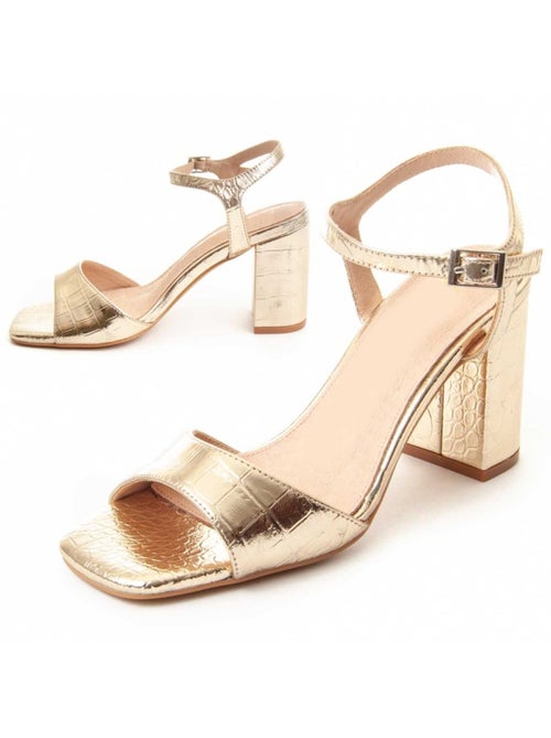 Sandale à Talons Matériel Synthétique Montevita - Kiabi