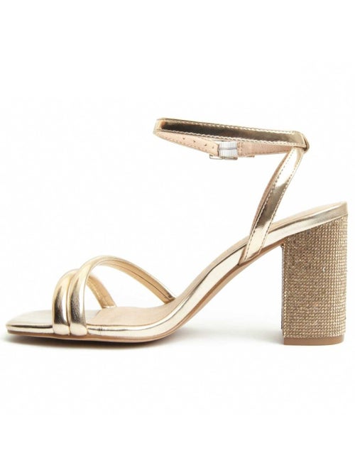 Sandale à Talons Matériel Synthétique Montevita - Kiabi