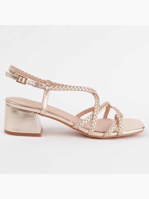 Sandale à Talons Matériel Synthétique Montevita - Kiabi