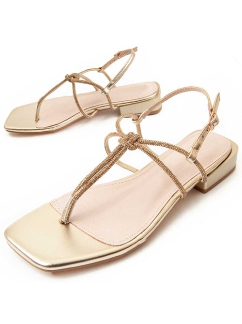 Sandale à Talons Matériel Synthétique Montevita - Kiabi Sandale à Talons Matériel Synthétique Montevita - Kiabi