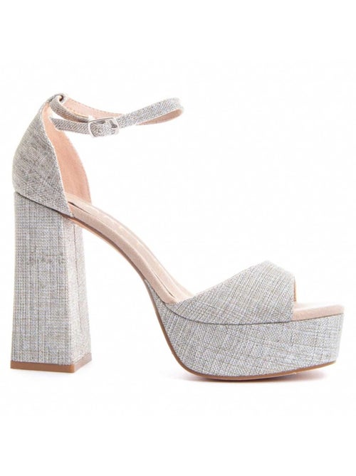 Sandale à Talons Matériel Synthétique Montevita - Kiabi