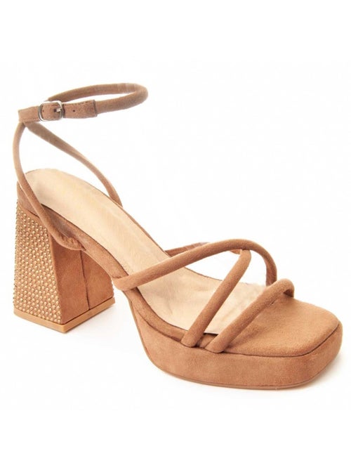 Sandale à Talons Matériel Synthétique Montevita - Kiabi