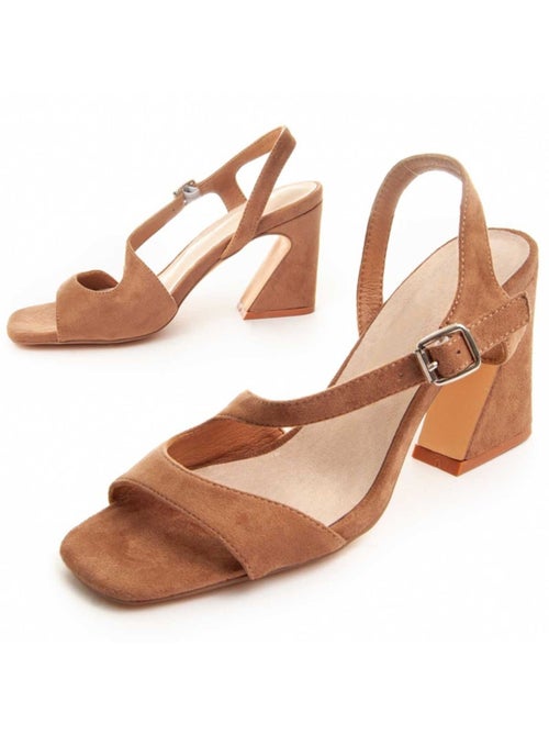 Sandale à Talons Matériel Synthétique Montevita - Kiabi