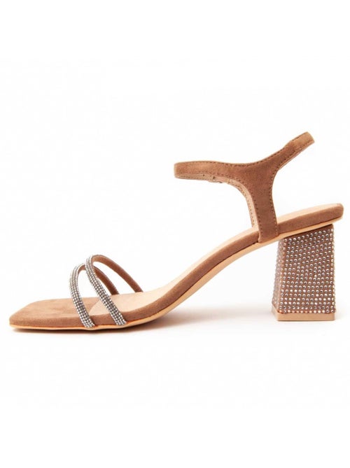 Sandale à Talons Matériel Synthétique Montevita - Kiabi