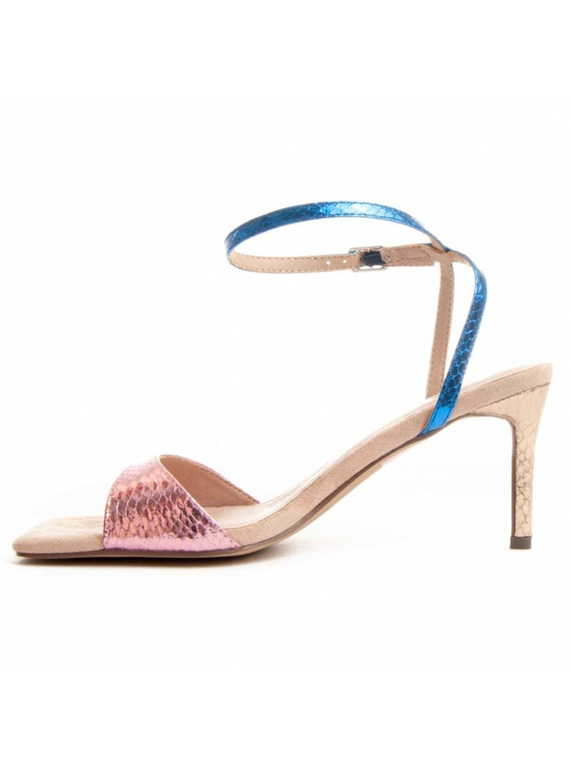 Sandale à Talons Matériel Synthétique Montevita Multicolore - Kiabi