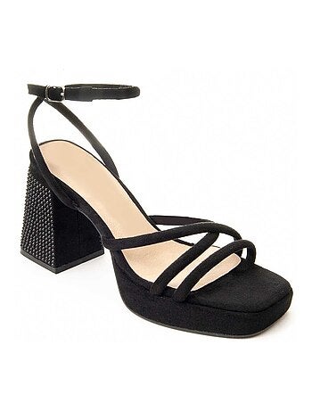 Sandale à talons matériel synthétique montevita