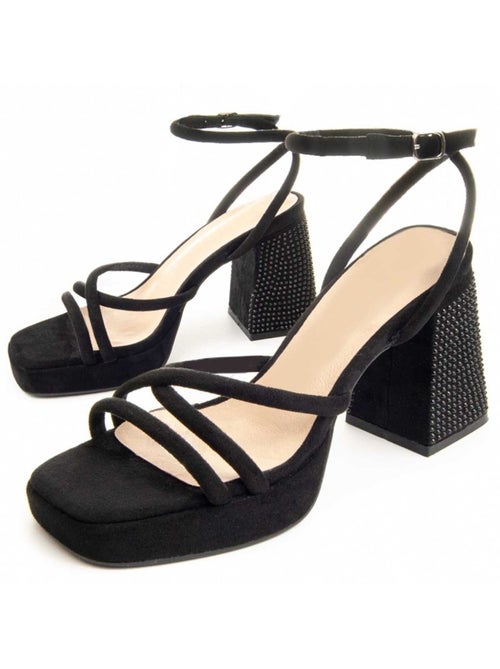 Sandale à Talons Matériel Synthétique Montevita - Kiabi