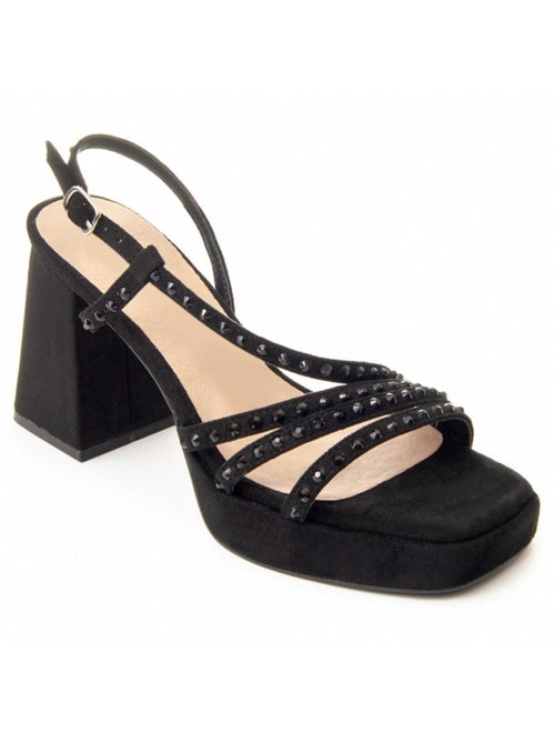 Sandale à Talons Matériel Synthétique Montevita - Kiabi