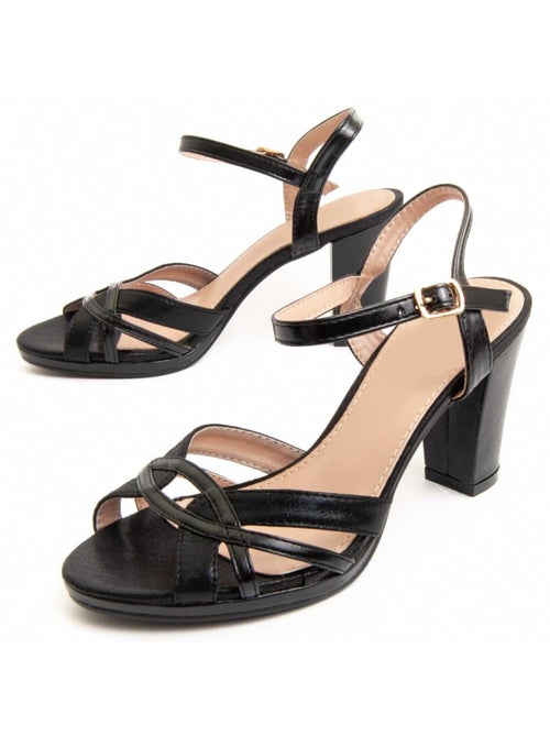 Sandale à Talons Matériel Synthétique Montevita - Kiabi