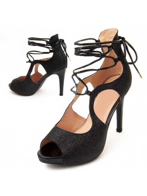 Sandale à Talons Matériel Synthétique Montevita - Kiabi