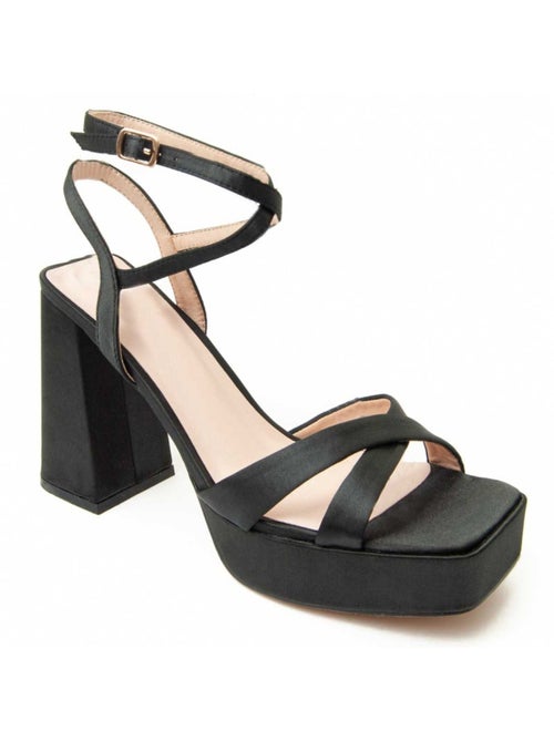 Sandale à Talons Matériel Synthétique Montevita - Kiabi