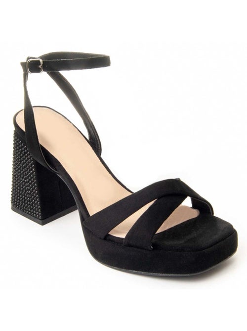 Sandale à Talons Matériel Synthétique Montevita - Kiabi