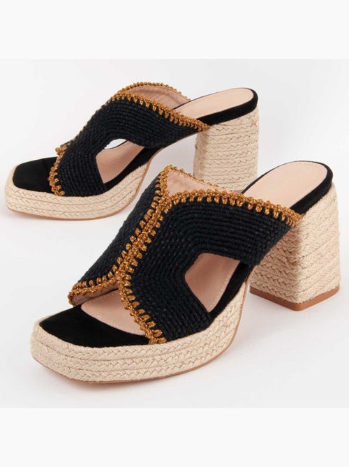 Sandale à Talons Matériel Synthétique Montevita - Kiabi