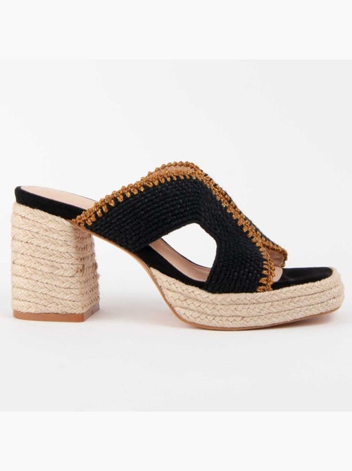 Sandale à Talons Matériel Synthétique Montevita - Kiabi