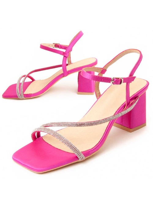 Sandale à Talons Matériel Synthétique Montevita - Kiabi