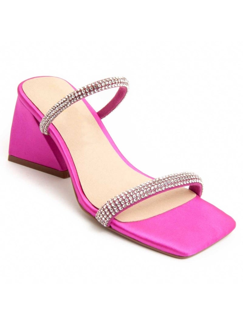 Sandale à Talons Matériel Synthétique Montevita Rose - Kiabi