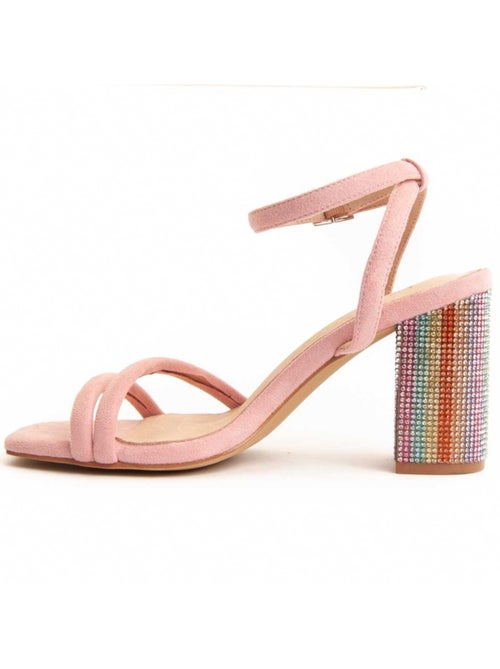 Sandale à Talons Matériel Synthétique Montevita - Kiabi