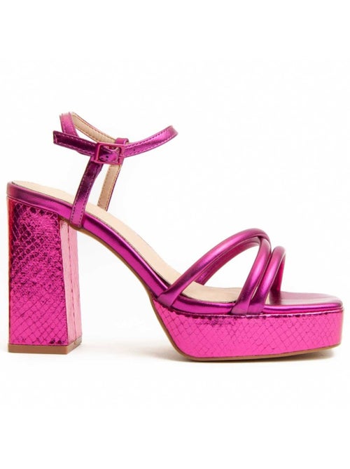 Sandale à Talons Matériel Synthétique Montevita - Kiabi