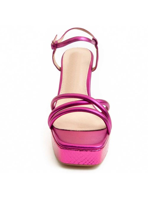 Sandale à Talons Matériel Synthétique Montevita - Kiabi