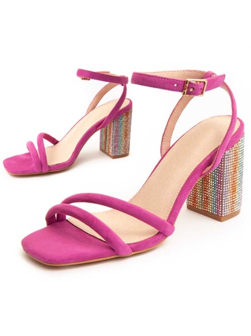 Sandale à Talons Matériel Synthétique Montevita - Kiabi