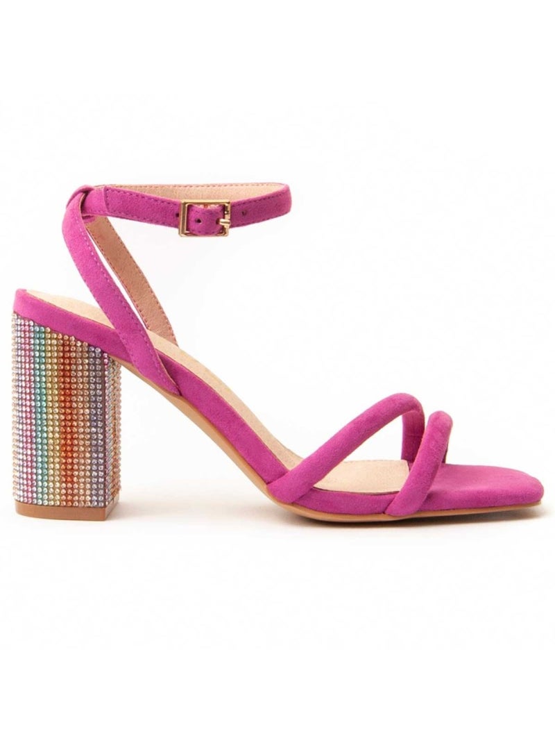 Sandale à Talons Matériel Synthétique Montevita Rose - Kiabi