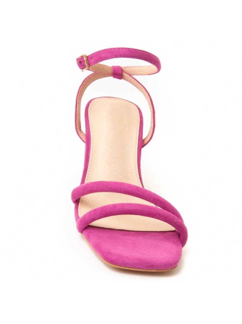 Sandale à Talons Matériel Synthétique Montevita Rose - Kiabi