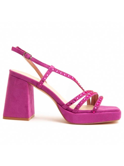 Sandale à Talons Matériel Synthétique Montevita - Kiabi