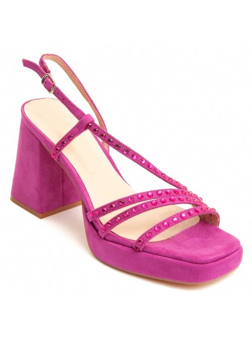 Sandale à Talons Matériel Synthétique Montevita - Kiabi