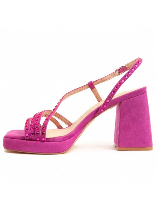 Sandale à Talons Matériel Synthétique Montevita - Kiabi
