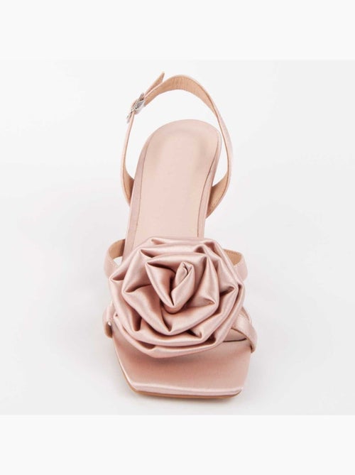 Sandale à Talons Matériel Synthétique Montevita - Kiabi