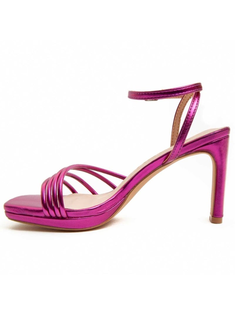 Sandale à Talons Matériel Synthétique Montevita Rose - Kiabi