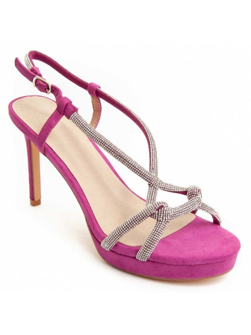 Sandale à Talons Matériel Synthétique Montevita - Kiabi