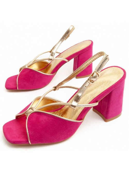 Sandale à Talons Matériel Synthétique Montevita - Kiabi